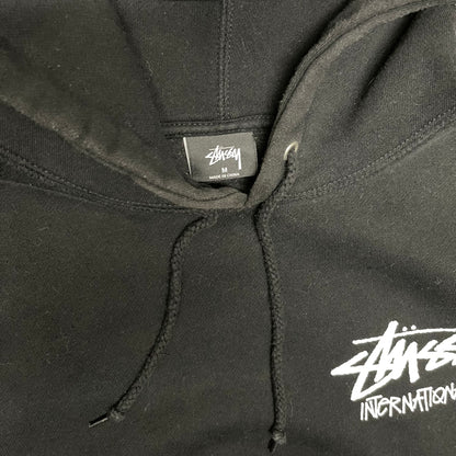 Stussy Paris Hoodie Size M Black