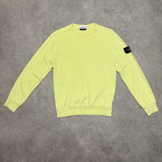 Vintage Stone Island Sweatshirt Size XL Yellow