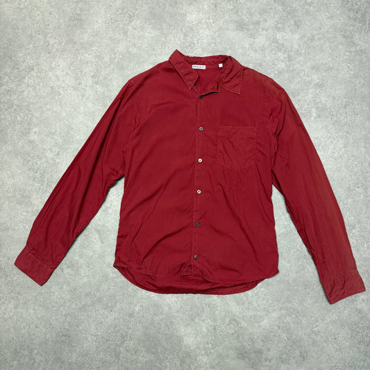 Vintage Stone Island Shirt Size L Red