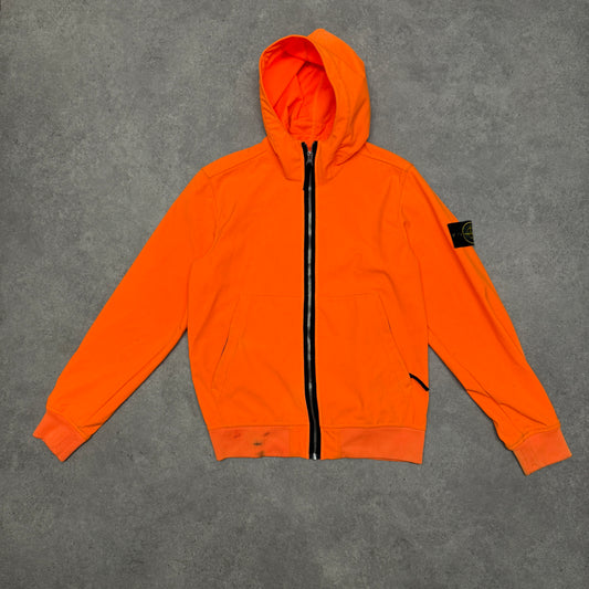 Vintage Stone Island Rain Coat Jacket Size S Orange