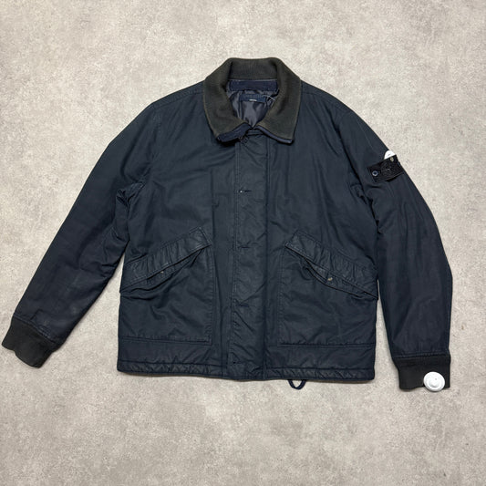 Stone Island Ventile Ghost Jacket Size XXL Black