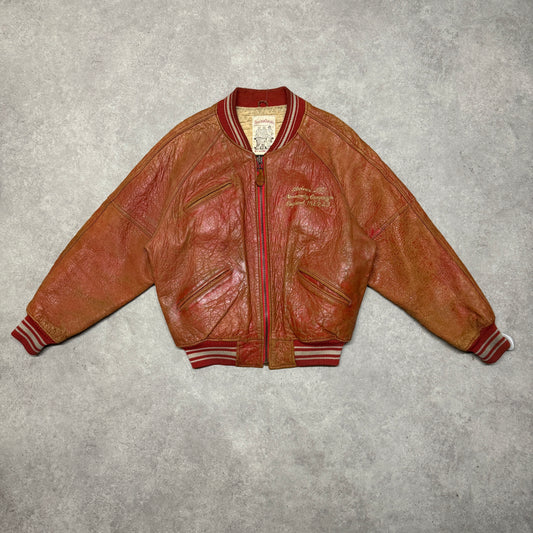 Vintage Avirex Leather Jacket Size L