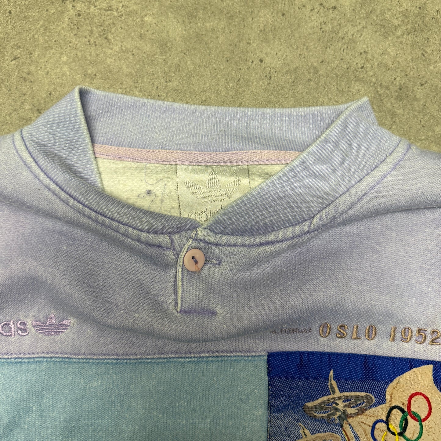 Adidas Oslo 1952 Olimpics Sweatshirt Size M   Multi Colour