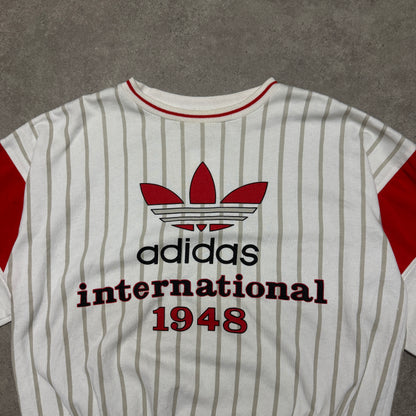 Adidas International  Vintage Sweatshirt Size XL White