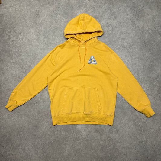 Palace Hoodie Big Print Size XL Yellow