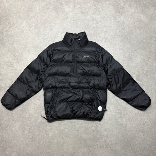 Palace Kangaroo Pocket Puffer Jacket XL Black