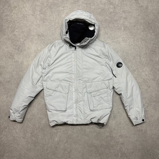 C.P. Company Micro-M Puffer Jacket Size M Grey