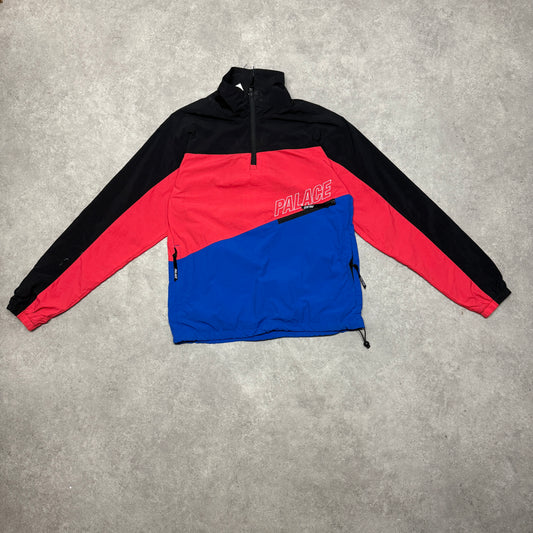 Palace Quarter Zip Jacket Size M Multicolour