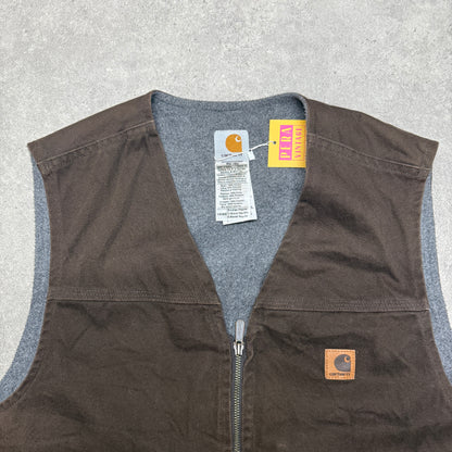 Carhartt Gilet Size XL Brown