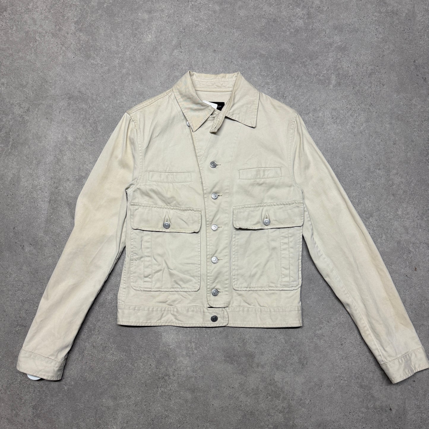 DSQUARED2 Denim Jackets Size M Cream