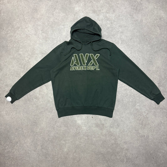 Avirex Hoodie Size XXL Green