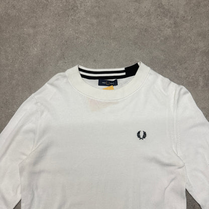 Fred Perry Jumper Size M White