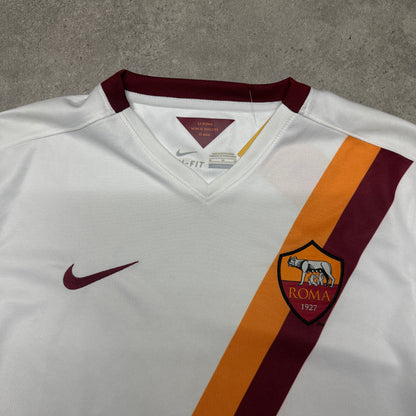 AS Roma 2014-2014 Away Football Shirt Size M White