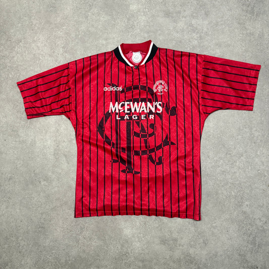 Vintage Ranger 1994-95 Football Shirt Size L Red