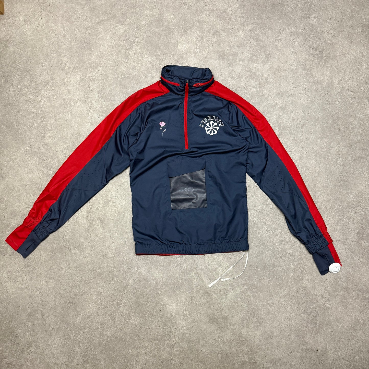 GYAKUSOU Runner Track Jacket Size XS Navy