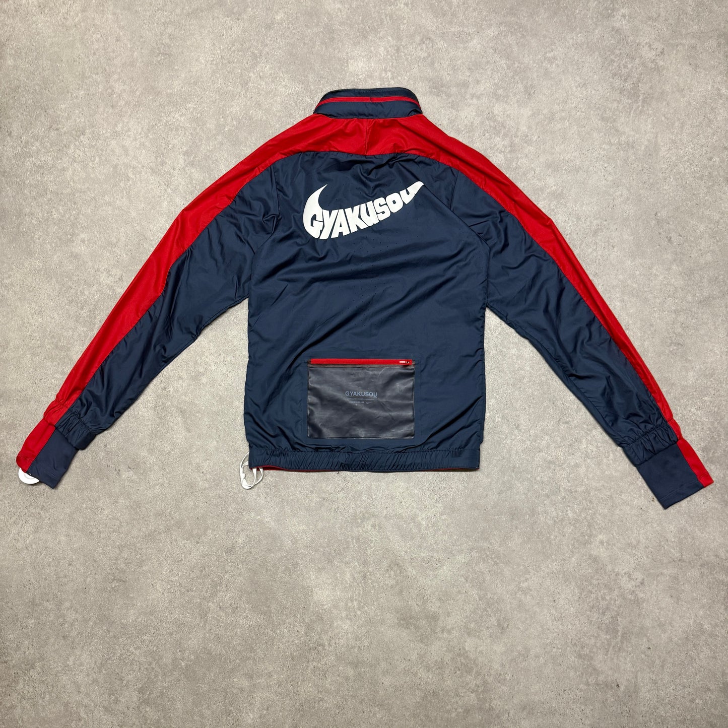 GYAKUSOU Runner Track Jacket Size XS Navy