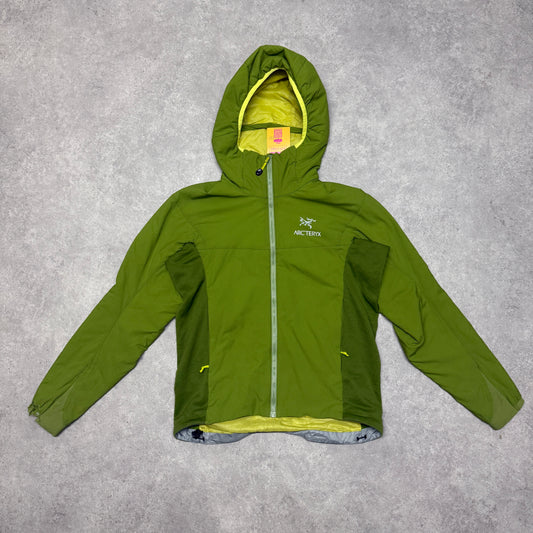 Arcteryx Atom LT Hoody Jacket Size M Green