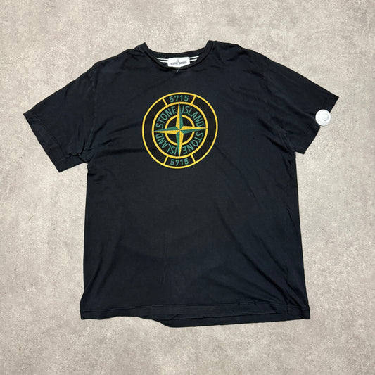 Vintage Stone Island T-Shirt  Size 3XL Black