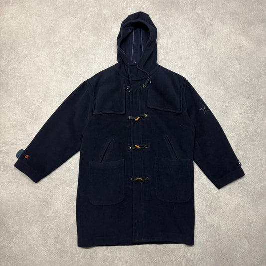 Vintage Valentino Parka Wool Size XL Navy