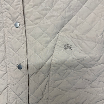 Burberry Quilted Jacket Size L Beige