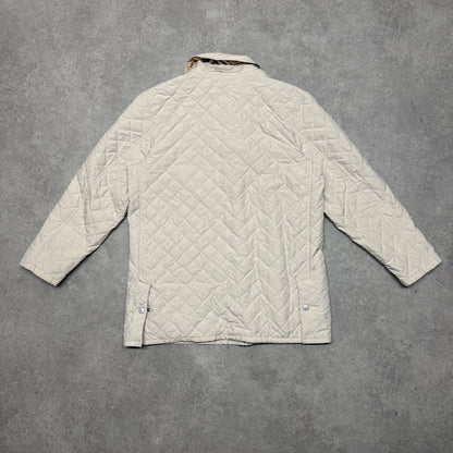 Burberry Quilted Jacket Size L Beige