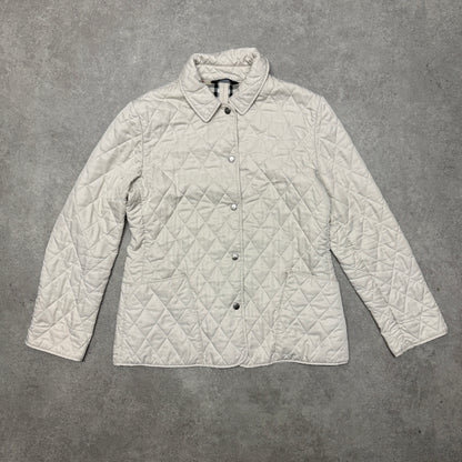 Burberry Quilted Jacket Size M Beige