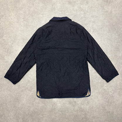 Burberry Quilted Jacket Size L Navy