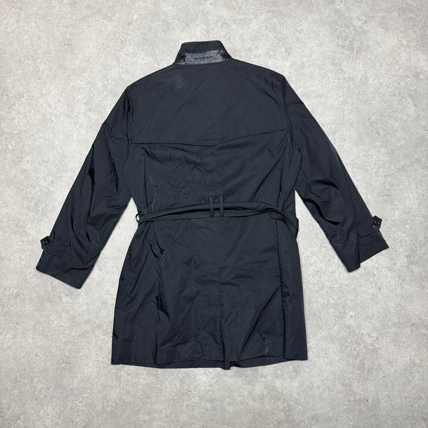 Burberry Trench Coat Size M Black