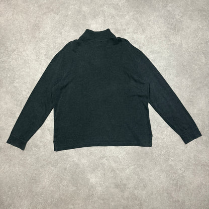 Polo Ralph Lauren Quarter Zip Size L Dark Grey