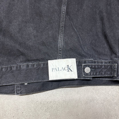 Palace x Calvin Klein Relaxed Trucker Denim Jacket Size XL Black