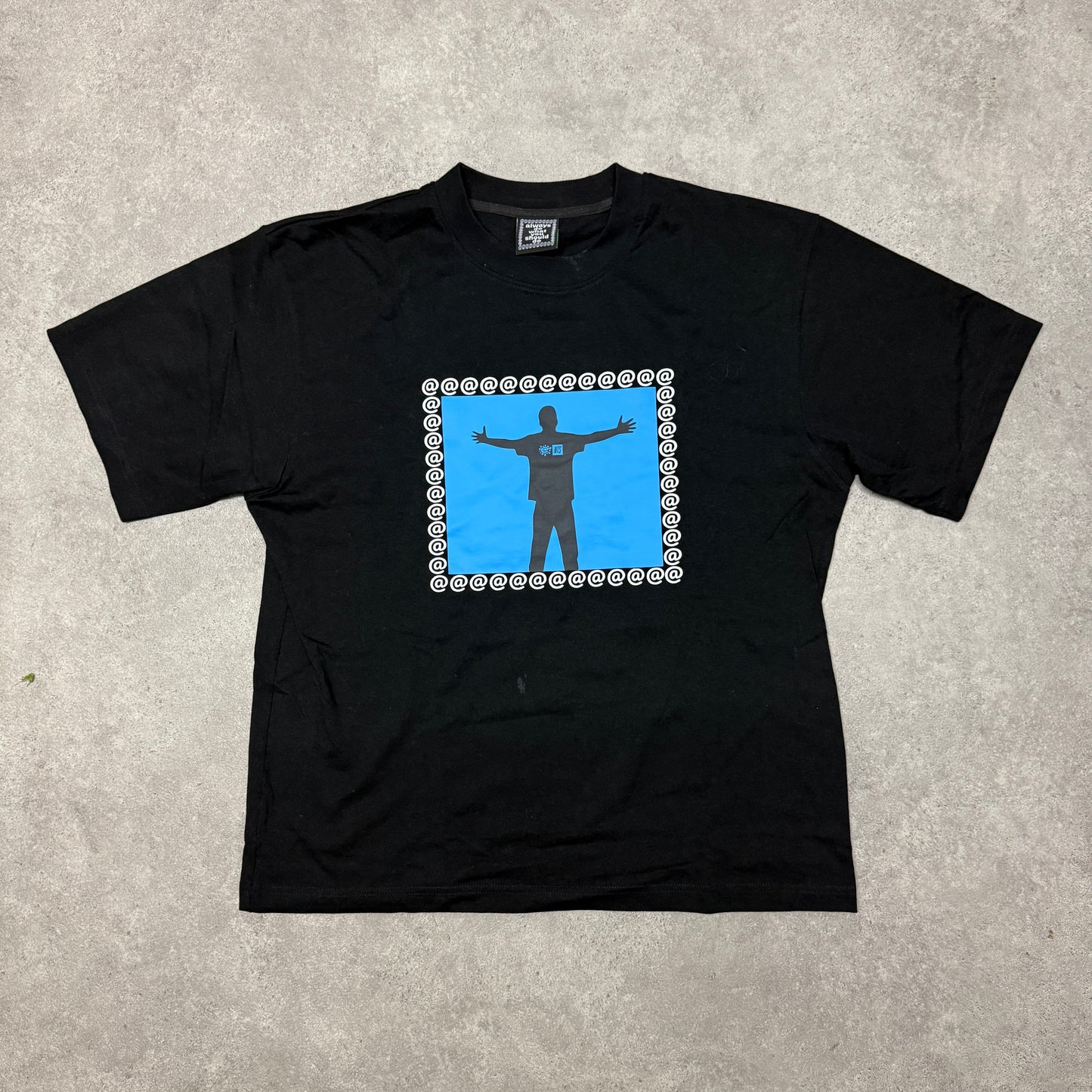 Always Do What You Should Do NTS T-Shirt Size M Black