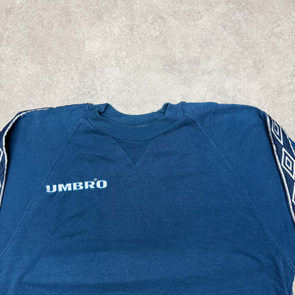 Vintage Umbro 90s Sweatshirts Size M Blue