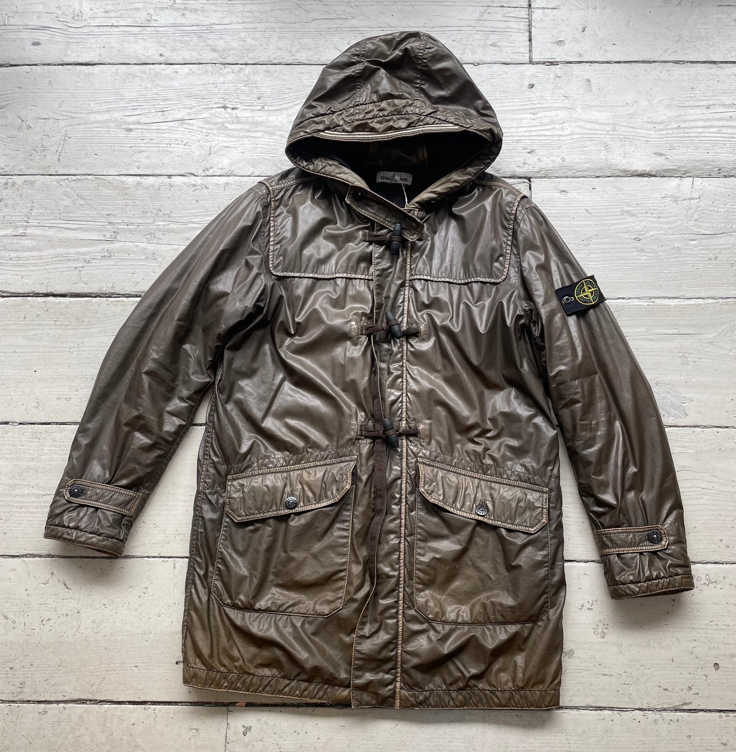 Stone Island Vintage Parka With Lined