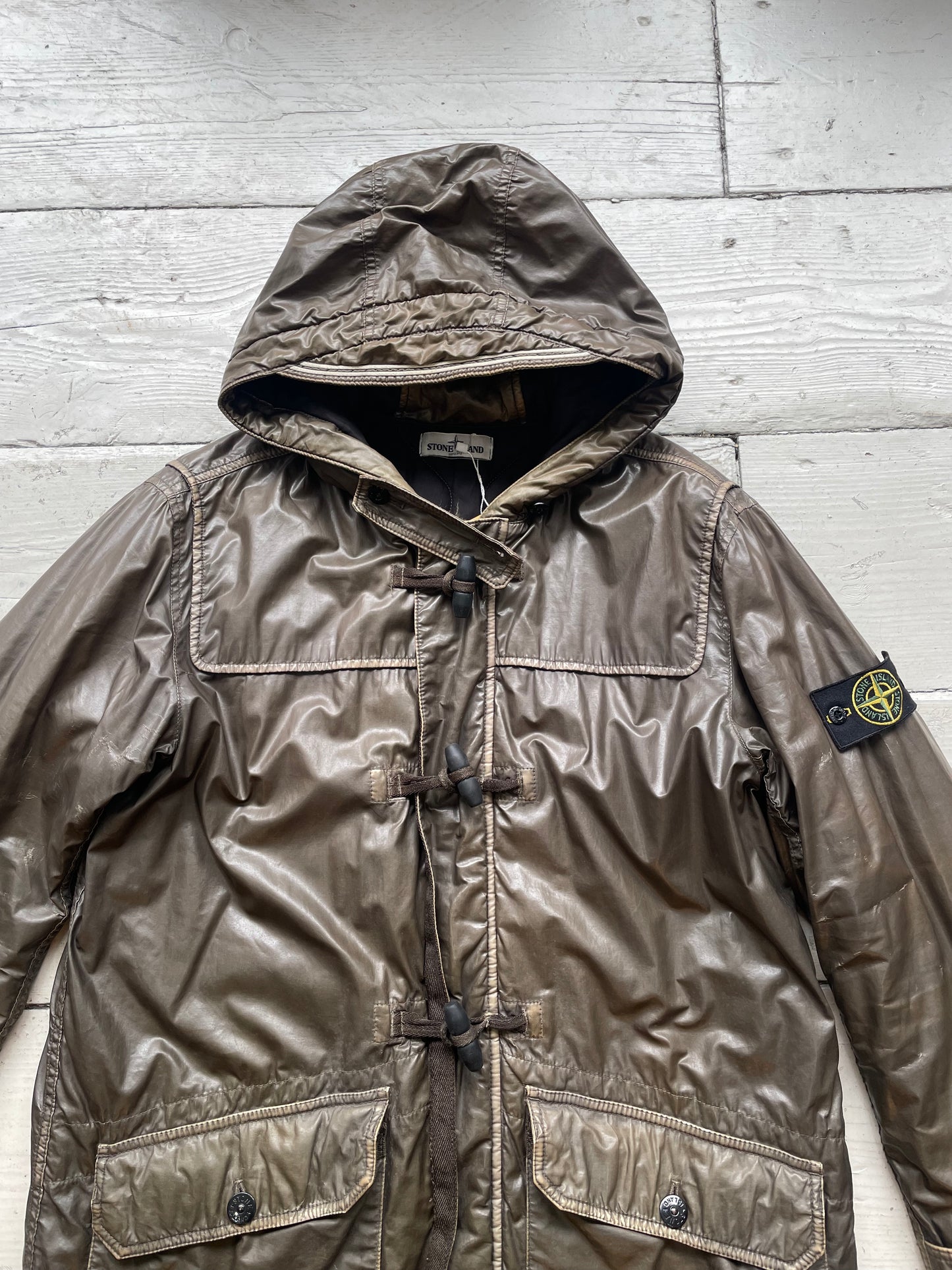 Stone Island Vintage Parka With Lined