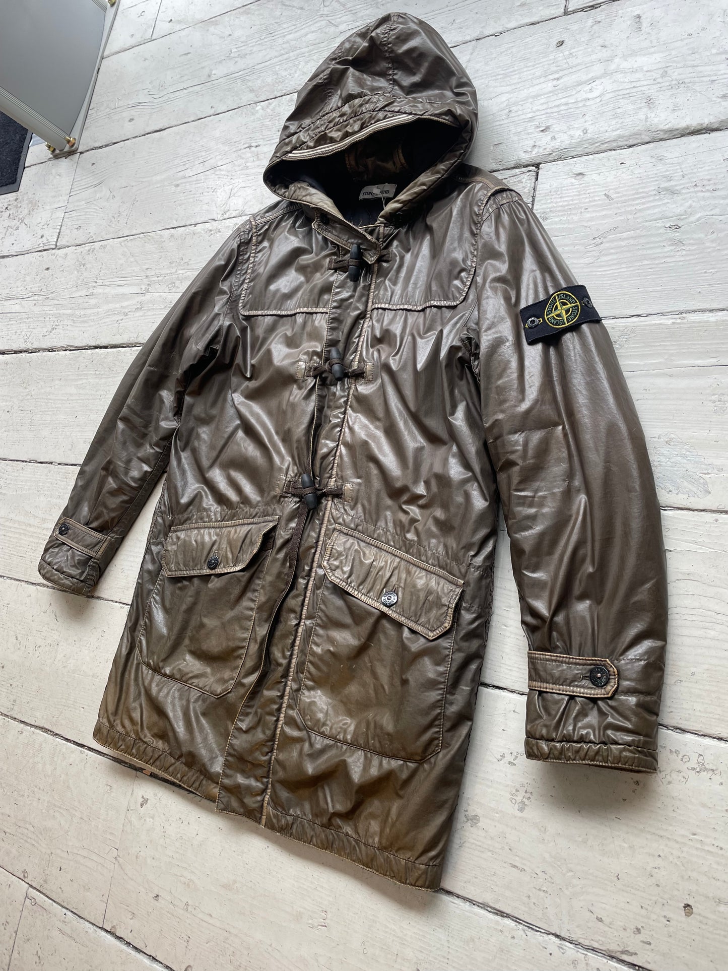 Stone Island Vintage Parka With Lined