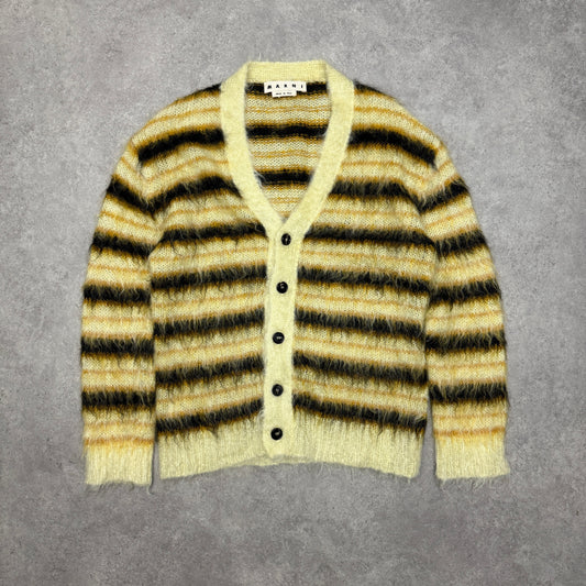 Marni Mohair Cardigan Size M Cream