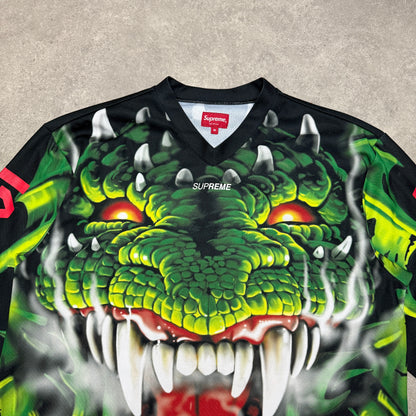 Supreme Dragon Hockey Jersey Size M Green