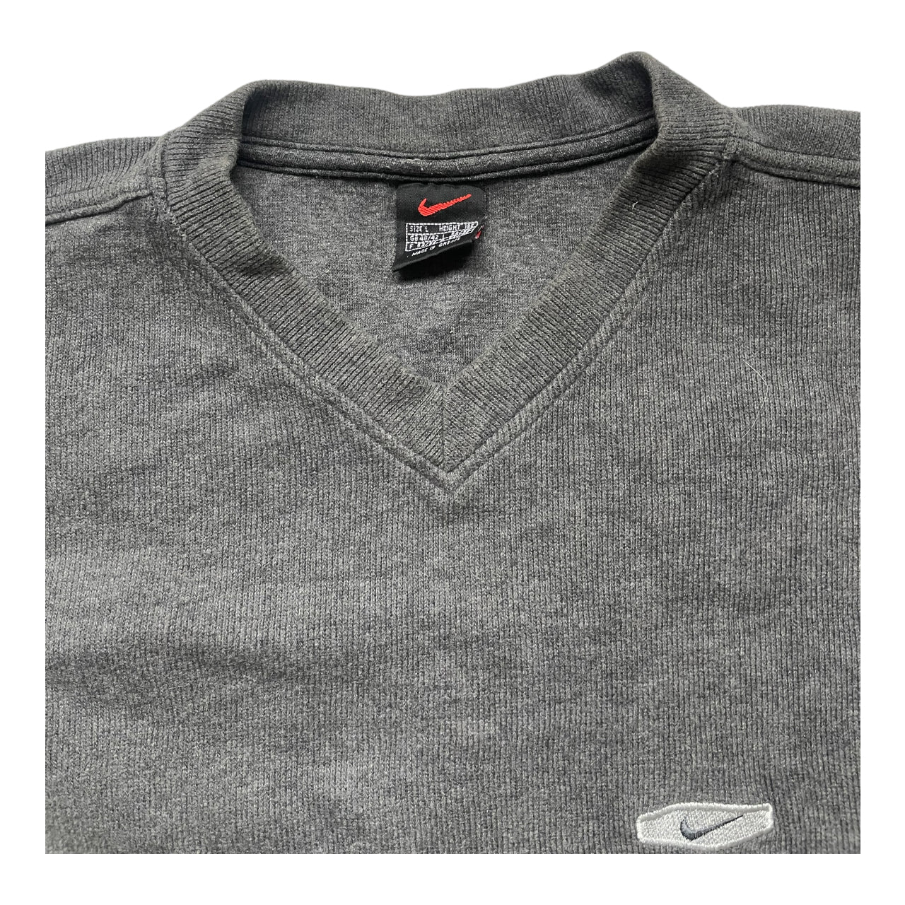 Vintage nike outlet v neck sweatshirt