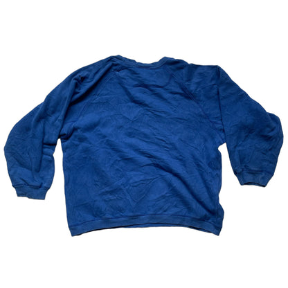 Adidas Vintage Sweatshirt Retro XS Size Blue A_38