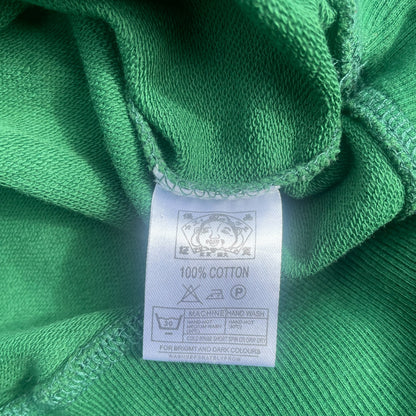 Vintage Evisu Sweatshirt Retro Big Logo M Size Green A_67