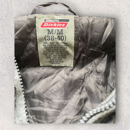Vintage Dickies Shirt Jacket  Workwear Grey M Size W_3