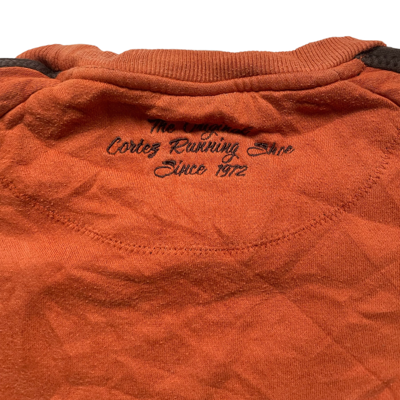 Vintage Nike Sweatshirt Retro 90s M Size Orange A_33