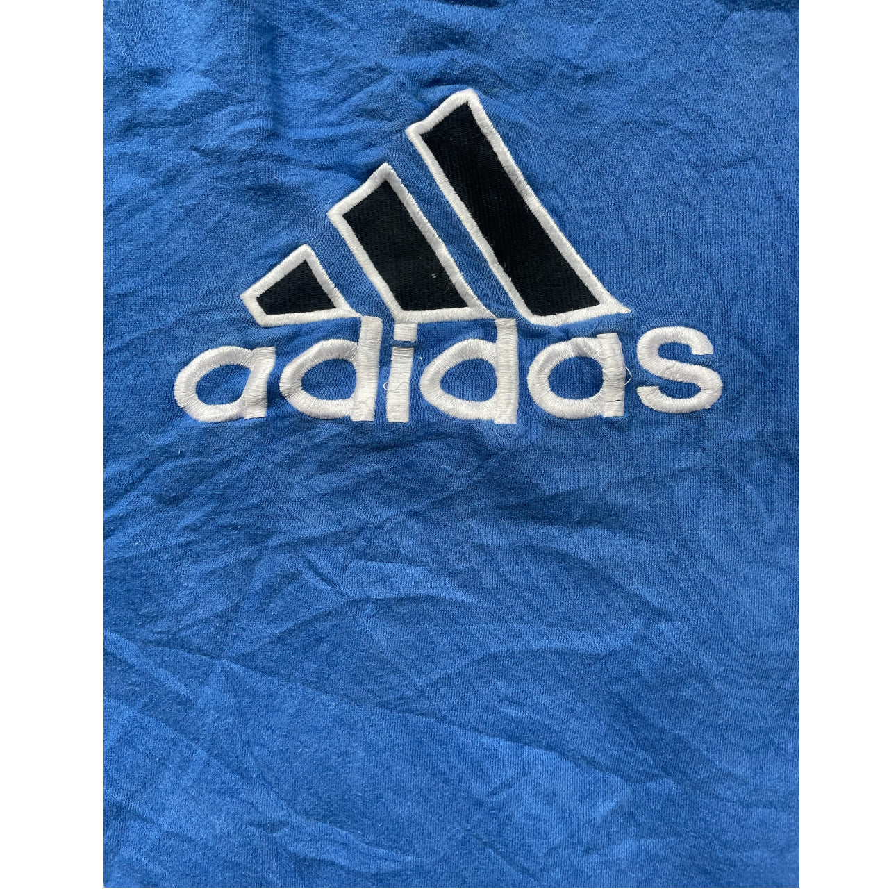Adidas Vintage Sweatshirt Retro XS Size Blue A_38