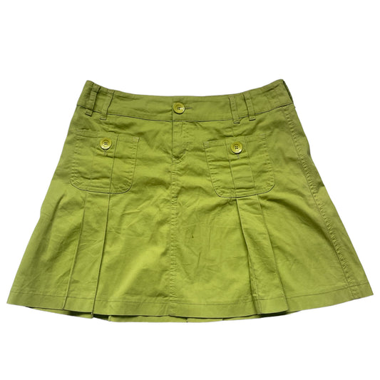 Moschino Mini Skirt Y2K Summer UK14 Green A_55