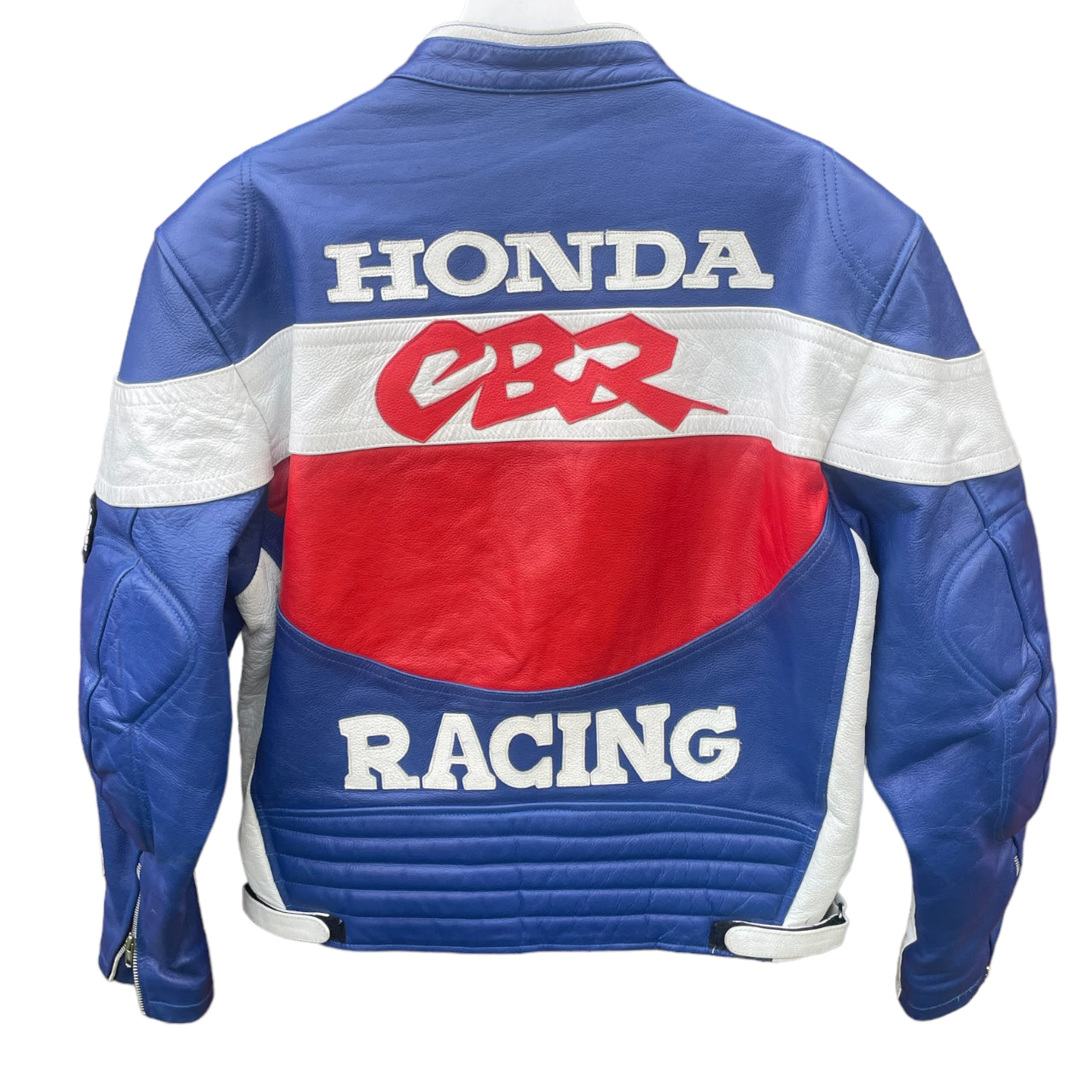 Honda Cbr Motorbike Race Jacket Vintage L Size Multi A_76