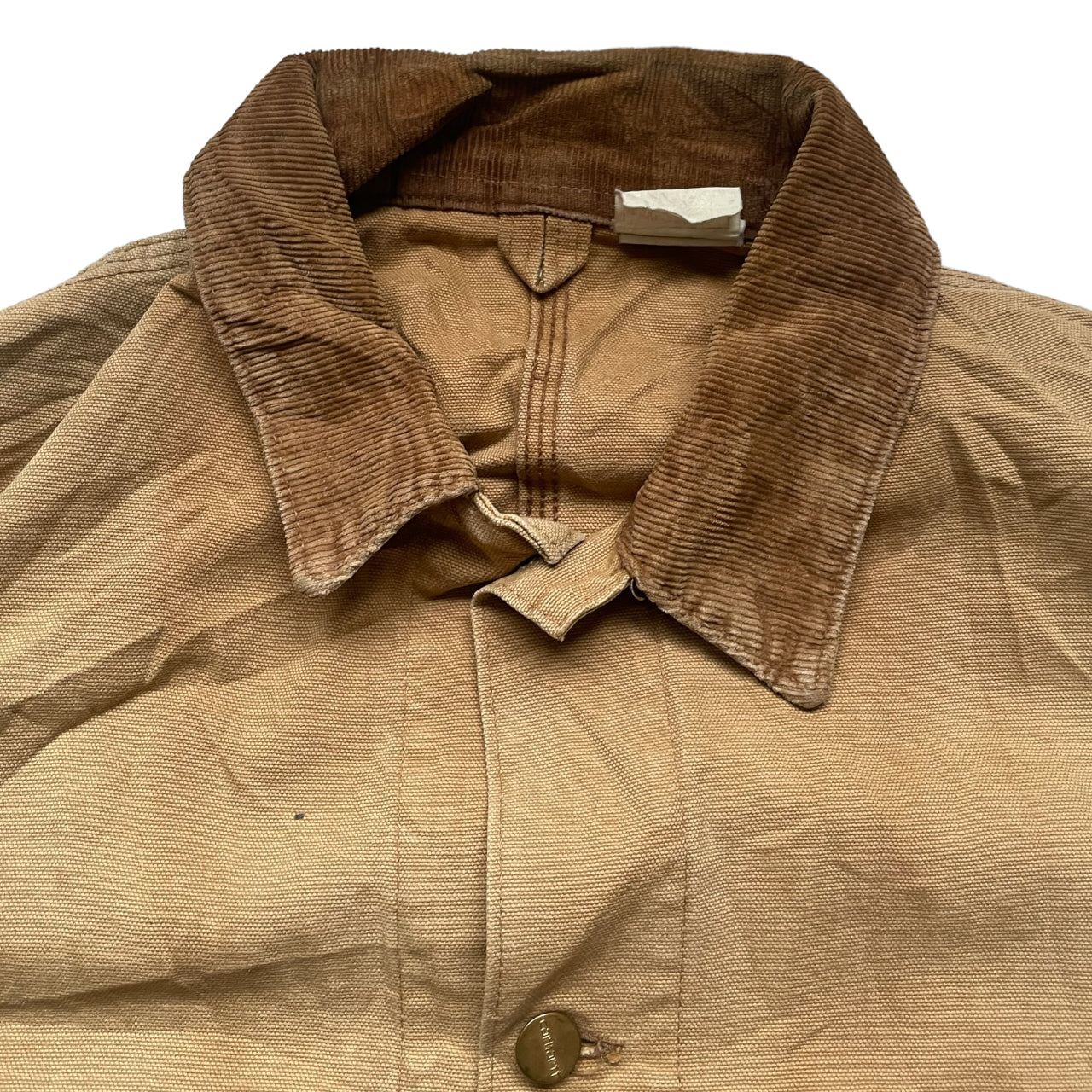 Carhartt Vintage Detroit Jacket Workwear L Size Camel A_43